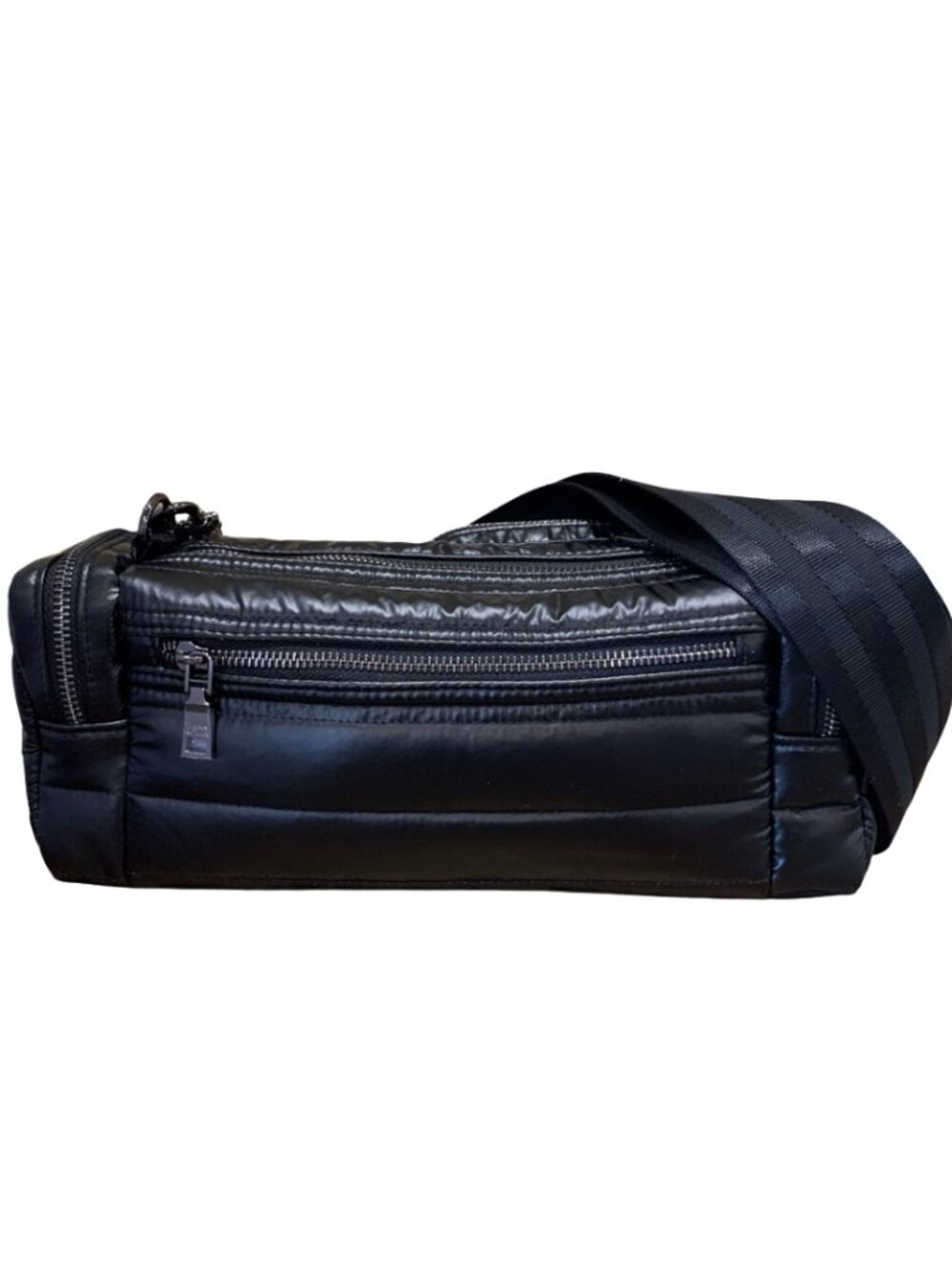 THINK ROYLN Lady Cargo Bum Bag Pearl Black NWT - Picture 3 of 10